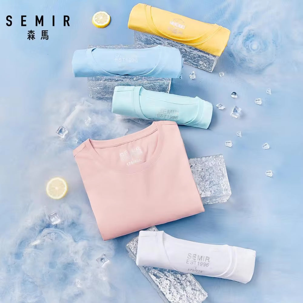 Summer Cotton T Shirts Men 2024 Simple O Neck Stretch Solid New Tops Clothing Casual Tshirt Man Streetwear Cool Tee Shirts